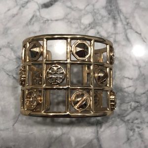 Tory Burch Gold Cuff Bangle Bracelet